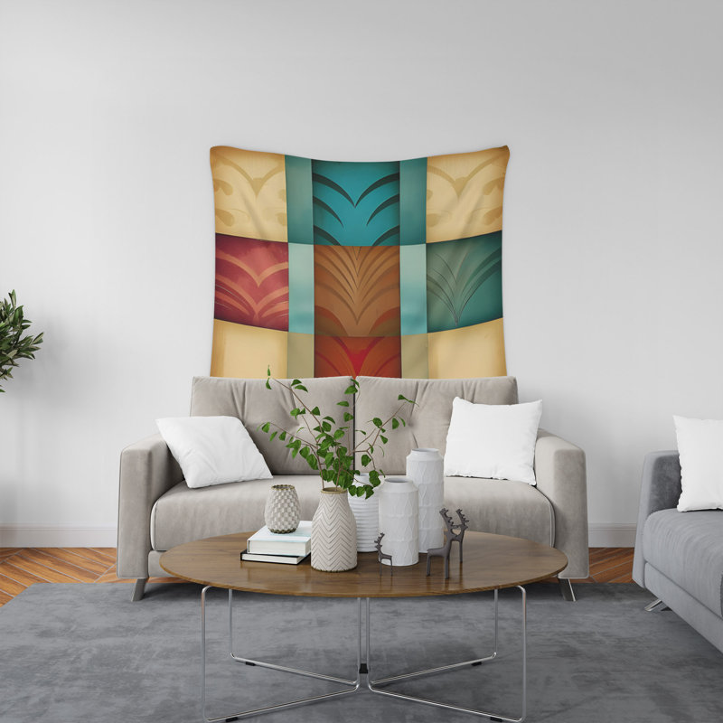 Tapisserie murale, H 60 po x l 51 po
