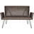 Dormilee 51.9'' Faux Leather Loveseat-318859249