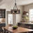 Altrincham 4 - Light Dimmable Drum Chandelier