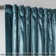 Rideau simple extra long et extra large en velours brillant de luxe