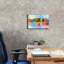 «Color Town 8A» par Ata Alishahi, estampe numérique sur toile-405256848