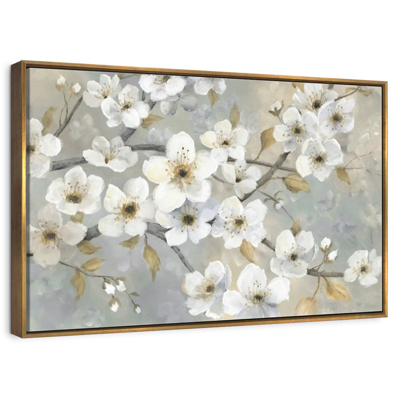 Jardin doré, Cadre flottant doré, 31 po x 21 po