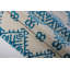 Géométrique turquoise/ivoire tapis décoratif Mckinnie-26309401