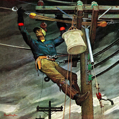 " Telephone Lineman " by Mead Schaeffer