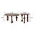 31.5"Modern Minimalist Solid Ash Wood Brown Modular Coffee Table