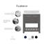 Madalyn 30" Single Bathroom Vanity Set with Mirror-675387973