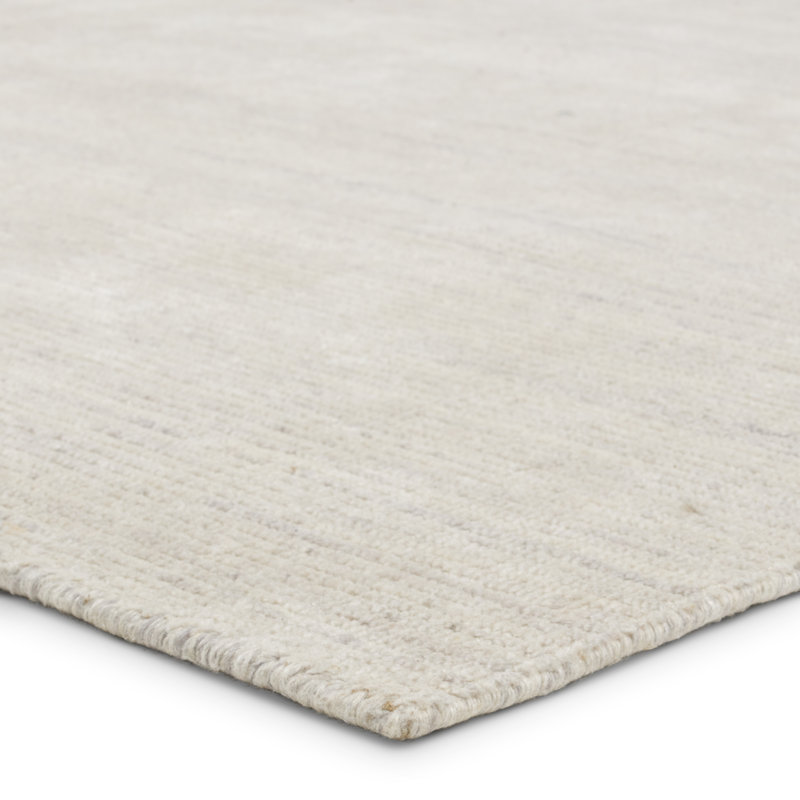 Tapis crème fait à la main Kohdyn Danan, Rectangle 10 pi x 14 pi