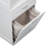 Tall Bathroom Cabinet With Laundry Basket, Large Storage Space Tilt-Out Laundry Hamper And Upper Storage Cabinet, White-1022370975