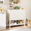 Buffet 35,4 "moderne avec portes et tablettes