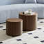 Ensemble de tables gigognes en panneau de fibres à densité moyenne, ensemble de 2 pièces-684870103