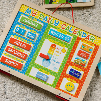 Calendrier quotidien magnétique