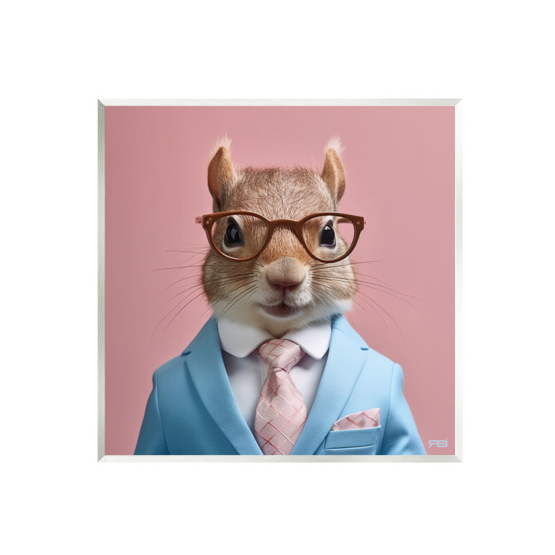 " Squirrel In Classy Suit " by RB