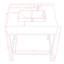 Meuble-lavabo simple 30 po Marmo-81900795-81900797