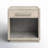 Dua 1 - Drawer Solid Wood 25" Nightstand in Linen/Beige