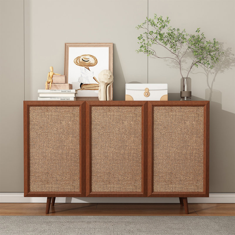 Buffet décoratif avec portes et tablettes
