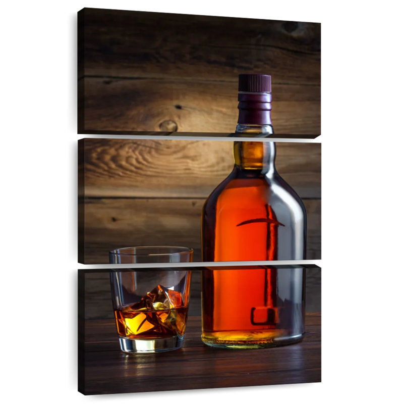 Yarlin Whiskey Bottle, 38" H x 24" W
