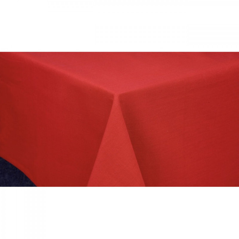 60 po x 86 po Nappe rouge, 60 po x 86 po