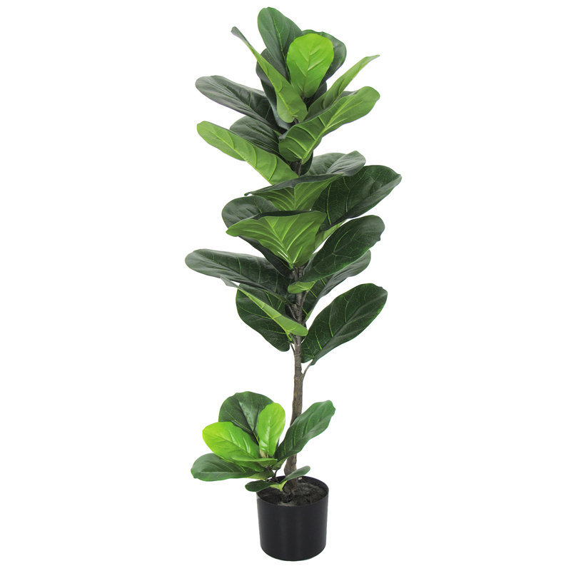 42" Artificial Fiddle Leaf Fig Tree in Pot