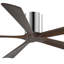 60" Irene 5-Blade Hugger Ceiling Fan with Wall Remote-1087667379-1087667335-1087667352