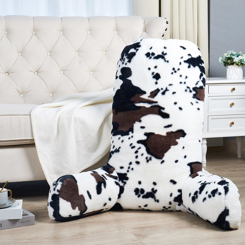  Housse de coussin à dossier abstrait