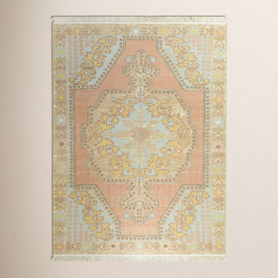Alan Light Blue Recycled Fibers Rug