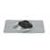 9" x 12.5" No-Calk Galvanized Steel Vent Pipe Roof Flashing with 2" Diameter