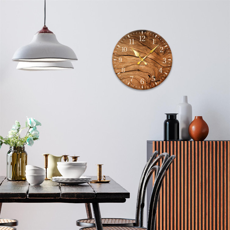 Walplus MDF Wall Clock | Wayfair