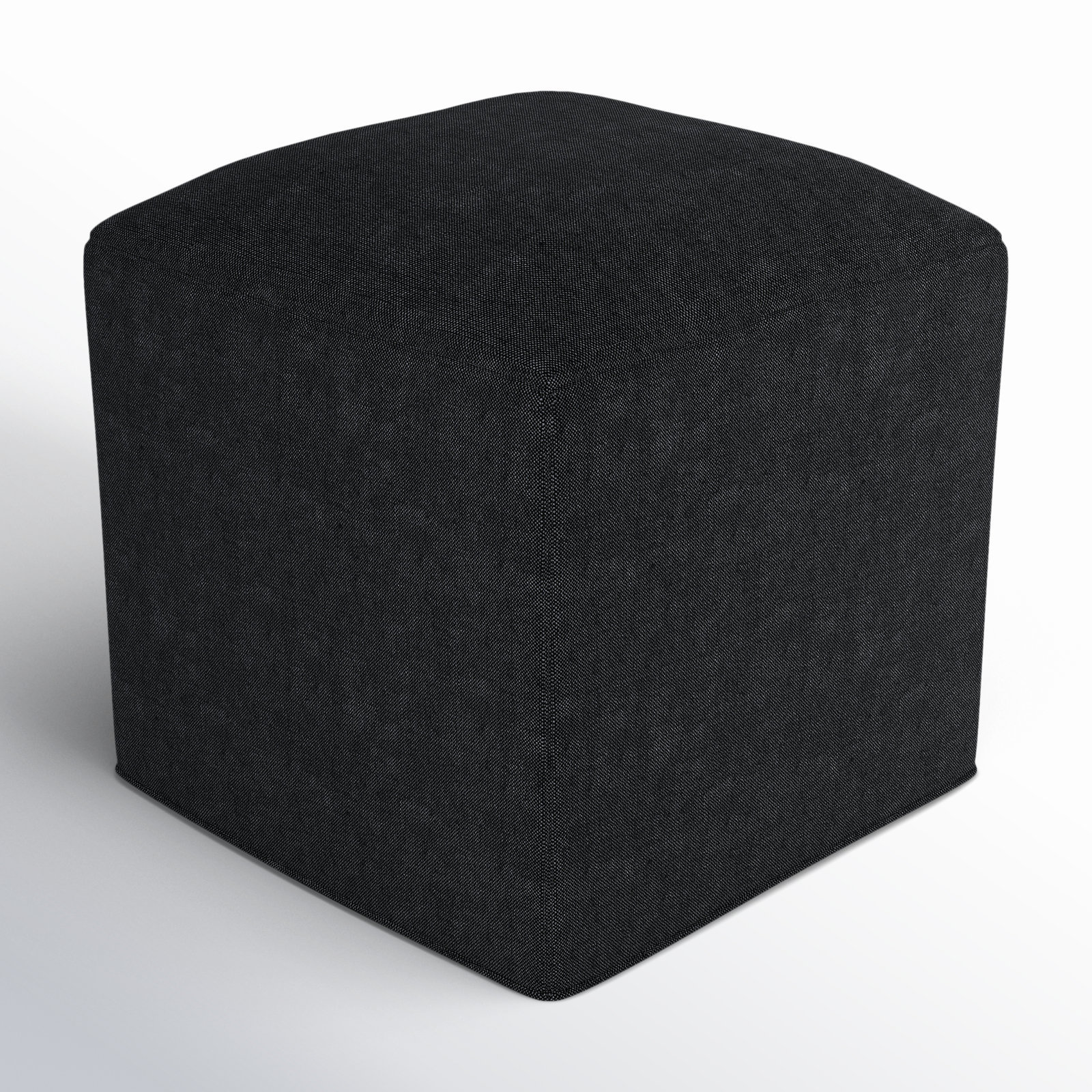 Praia Sunbrella® Patio Ottoman, Canvas White Sunbrella® Canvas