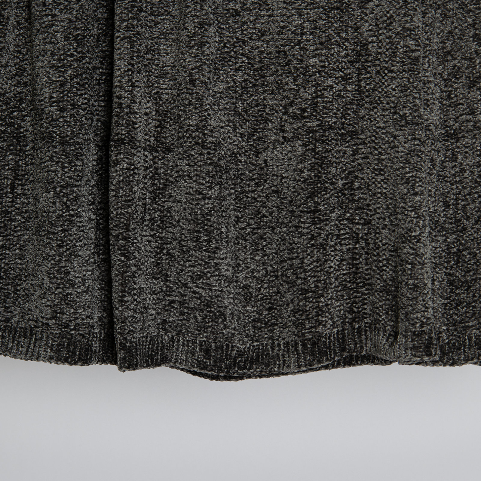 Caspian Knitted Blanket, Gray