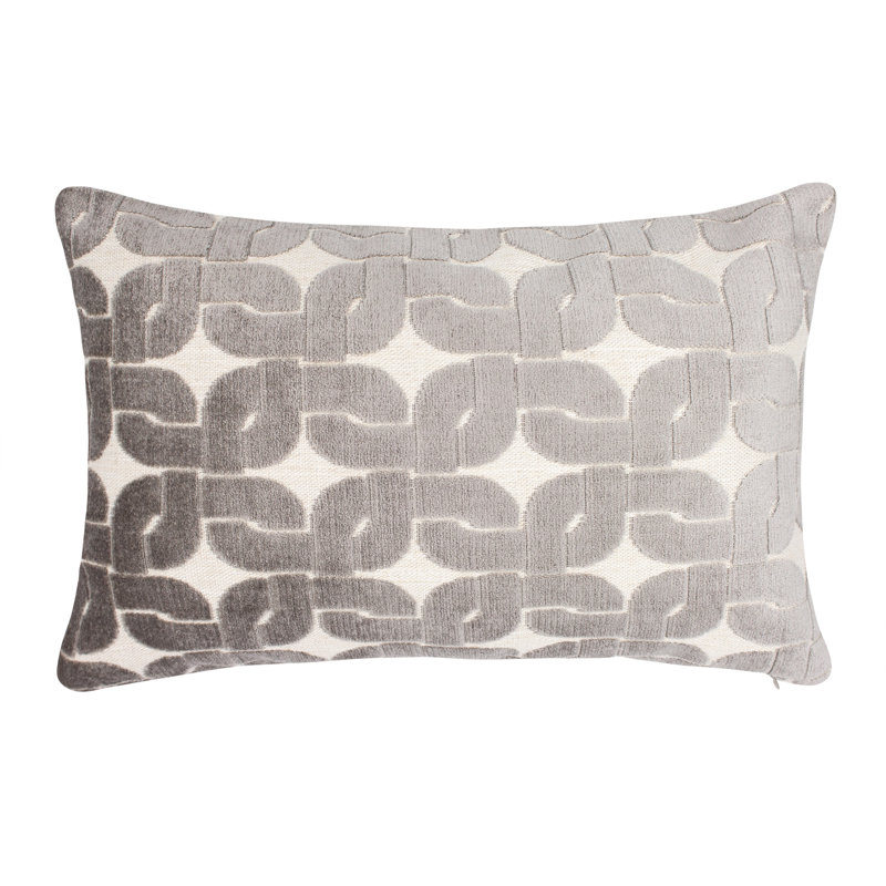 Housse et insert de coussin rectangulaire Haven, Brun, Plumes