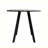 Modern minimalist circular dining table