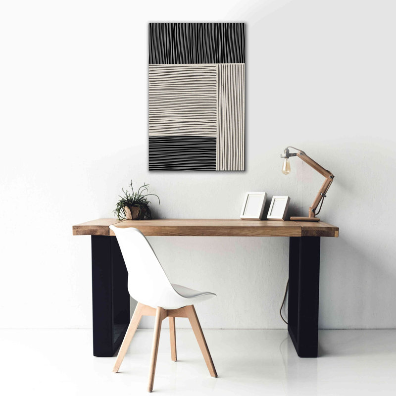 'Ribbing 1' by Design Fabrikken, Giclee Canvas Wall Art, 40" H x 26" W x 1.5" D