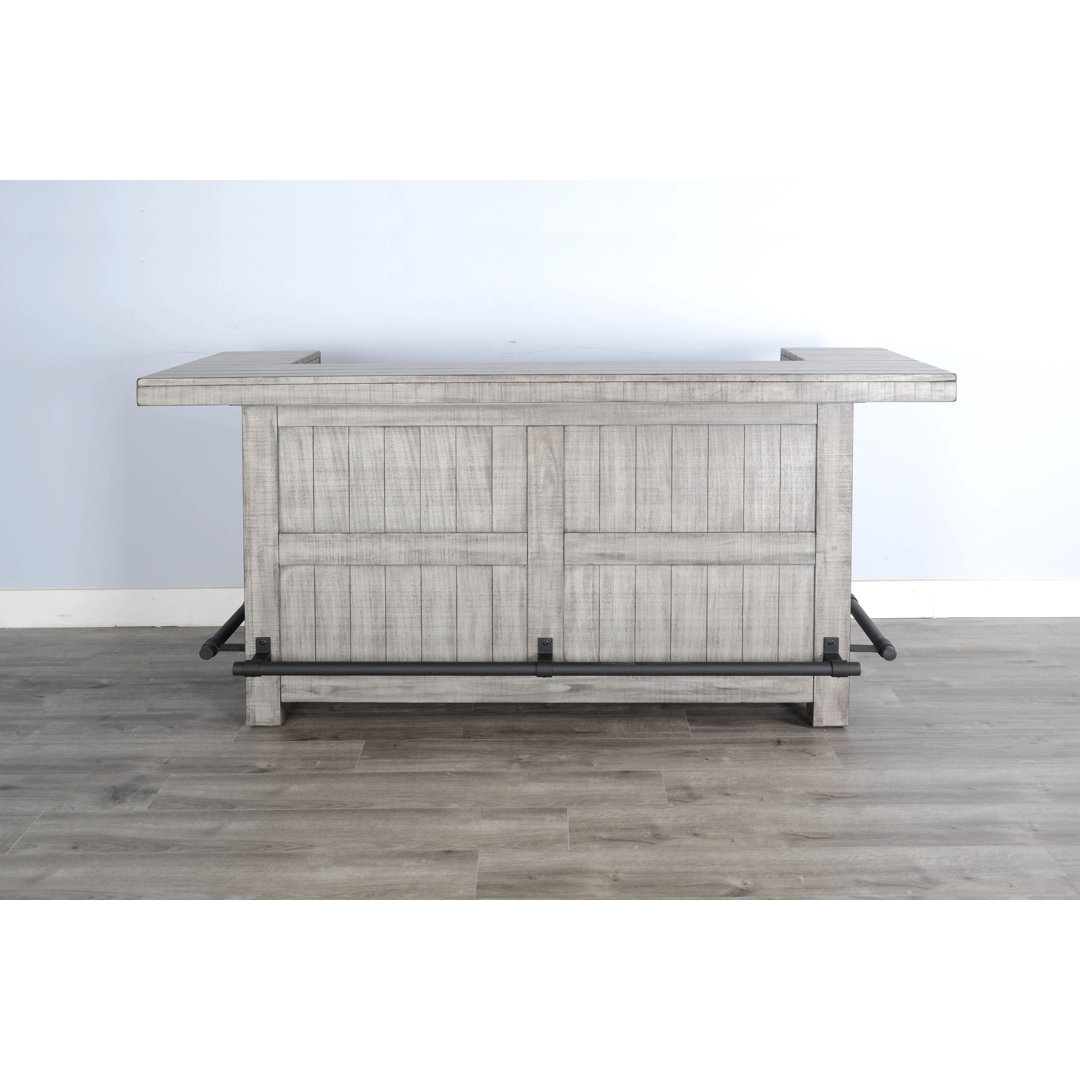 Gridley 80'' Home Bar August Grove® 