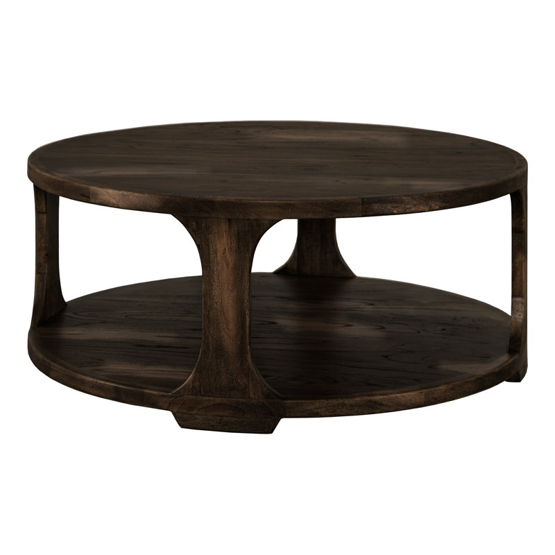 Table basse 1 tablette, Noir