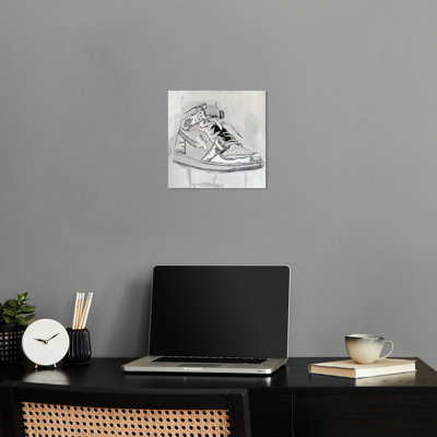 «Metallic Sneaker», impression d'art moderne par Notoriart