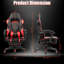 Fauteuil de jeu pc & racing Euclid-1464511408