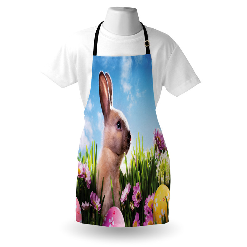No Pattern Bib Apron