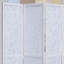 Giyano 4 Panel Screen Room Divider, White-123460288
