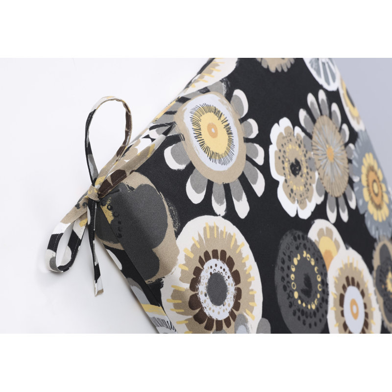 Coussin de salon méridienne intérieur/extérieur floral