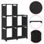 Riaz 103cm W Metal Shelving Unit-1090425193