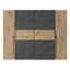Debarr 4 Door Manufactured Wood Wardrobe-114011905-59390036