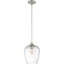 Shropshire 1 - Light Brushed Nickel Single Pendant