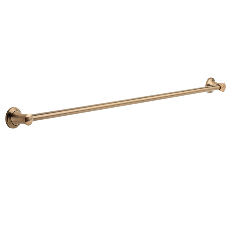 Traditional Decorative 42" Grab Bar, Champagne Bronze