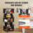 5-Tier Rotating Shoe Rack Tower 360° Spinning Shoe Display Carousel Black