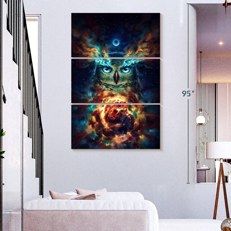 Brampt Aurowla, 74" H x 48" W