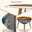 Ensemble de 2 tables basses gigognes Triangle
