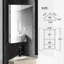 Armoire à pharmacie 2 portes avec miroir Eastbrook-472292717