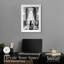 Décoration murale "Her prive I" Shadowbox Print Glam par Notoriart, cadre blanc, 17 x 25-78601012-78601006