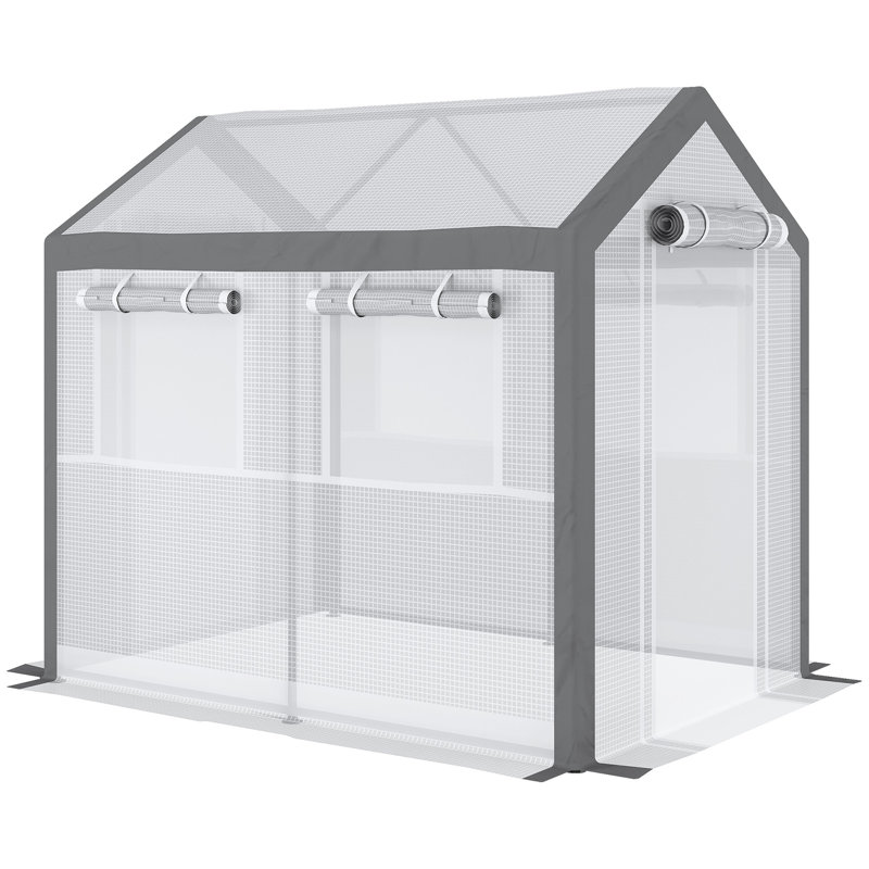 Serre Outsunny, H 88,5 po x l 95,8 po x P 70,8 po