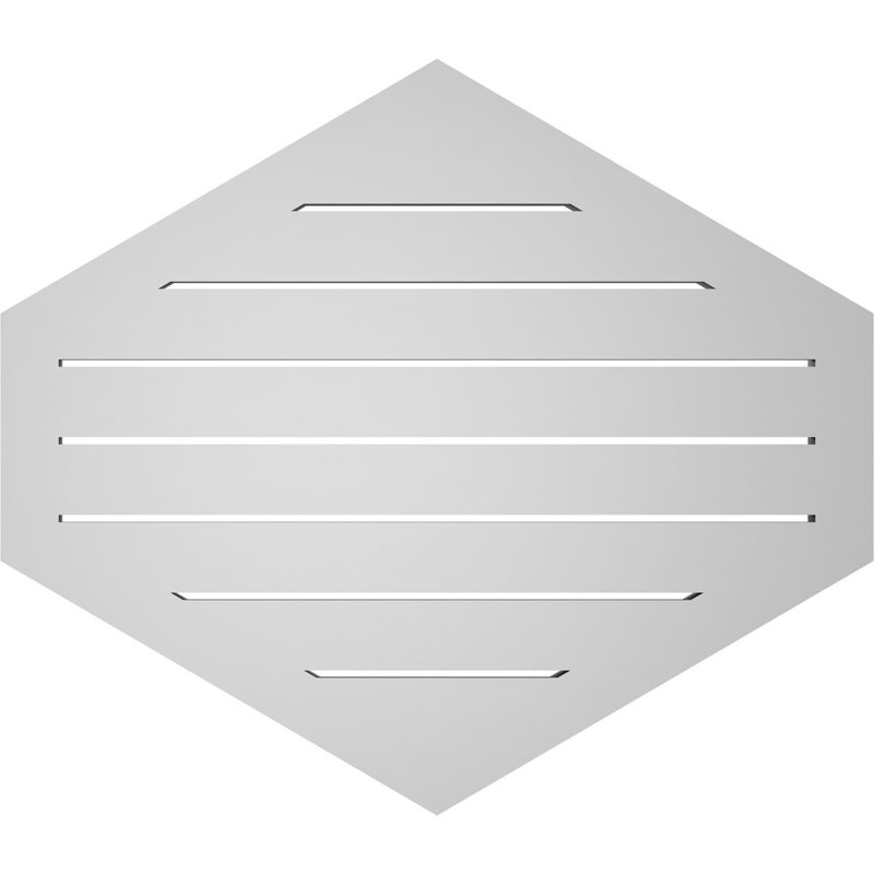 Pente verticale verticale en uréthane Signature 7 pi, H 1,5 po x l 30 po x L 26 po